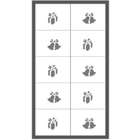Nail Stencil - Christmas Set 1