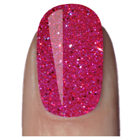 GlazeMe Seconds Bottles - Pink Red Sparkle