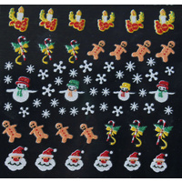 3d Nail Stickers - Christmas Set 6