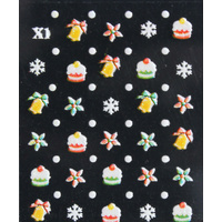 3d Nail Stickers - Christmas Set 21