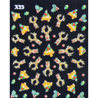 3d Nail Stickers - Christmas Set 14