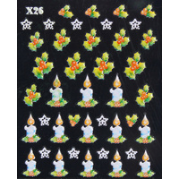 3d Nail Stickers - Christmas Set 13