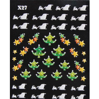3d Nail Stickers - Christmas Set 12