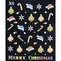 3d Nail Stickers - Christmas Set 15