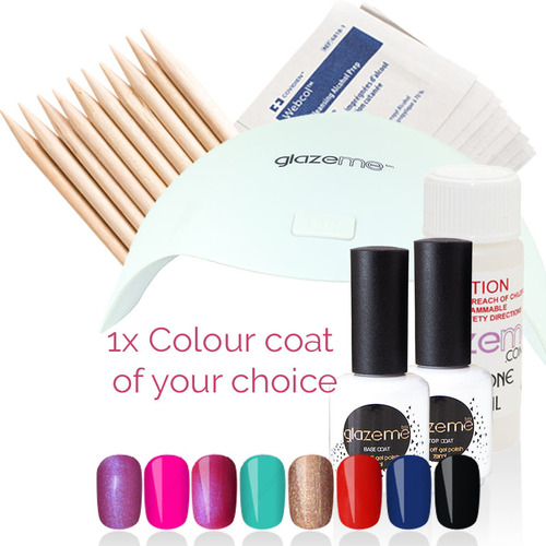 GlazeMe Trial Kit - UV Nail Polish