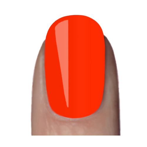 GlazeMe Orange is the New Black - UV Nail Polish