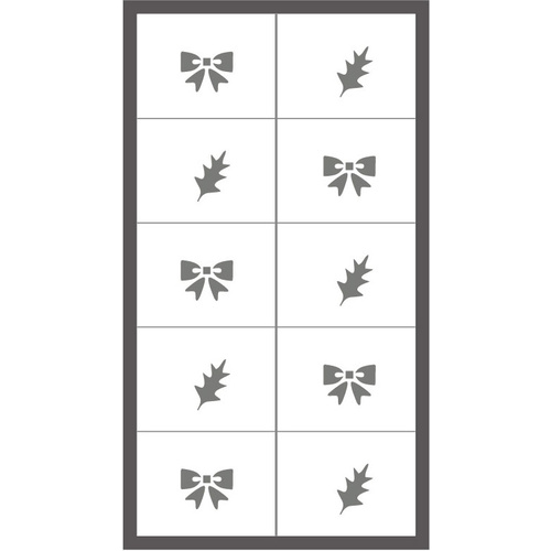 Nail Stencil - Christmas Set 2
