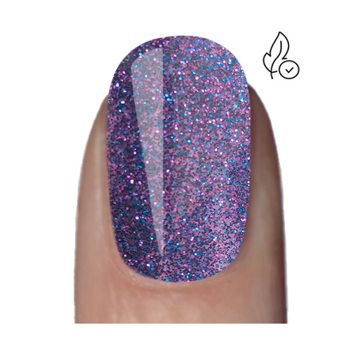 GlazeMe Seconds Bottles - Blue Purple Glitter