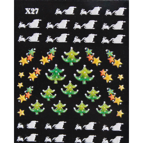 3d Nail Stickers - Christmas Set 12